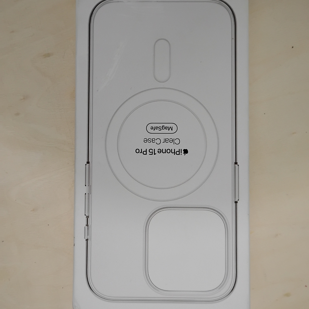 Sealed New Apple iPhone 15 Pro Clear Case with MagSafe